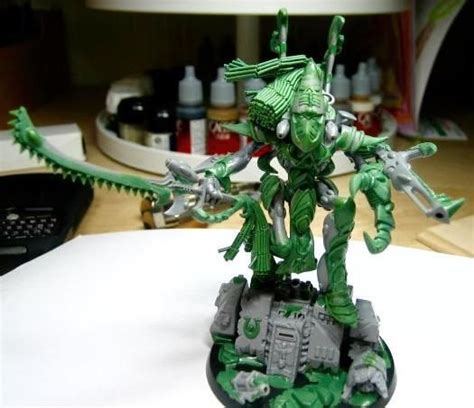 Eldar Green Greenstuff Striking Scorpion Striking Scorpion Wraithlord Warhammer Fantasy