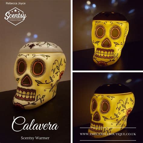 Calavera Sugar Skull Scentsy Warmer The Candle Boutique Scentsy Uk