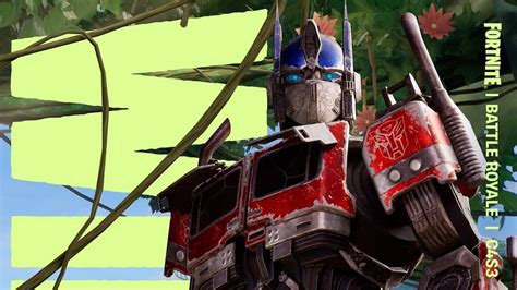 L Style Optimus Prime Skin In Fortnite Chapter 4 Season 3 Divides Fans