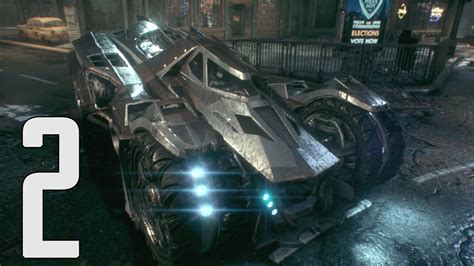 Batman Arkham Knight Walkthrough Part 2 THE BATMOBILE 1080p HD Let S