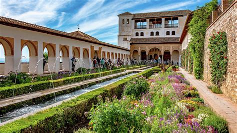 Gardens of Alhambra Photograph by Marcy Wielfaert | Fine Art America