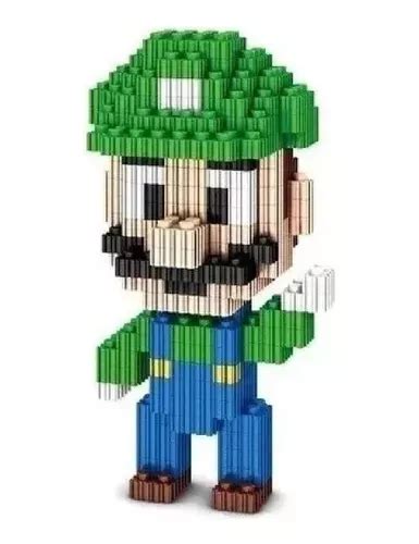 Mini Bloques Didactico Luigi Figura D Armable Cuotas Sin Inter S