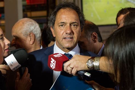 Daniel Scioli Le Tengo Fe Al Pueblo Argentino