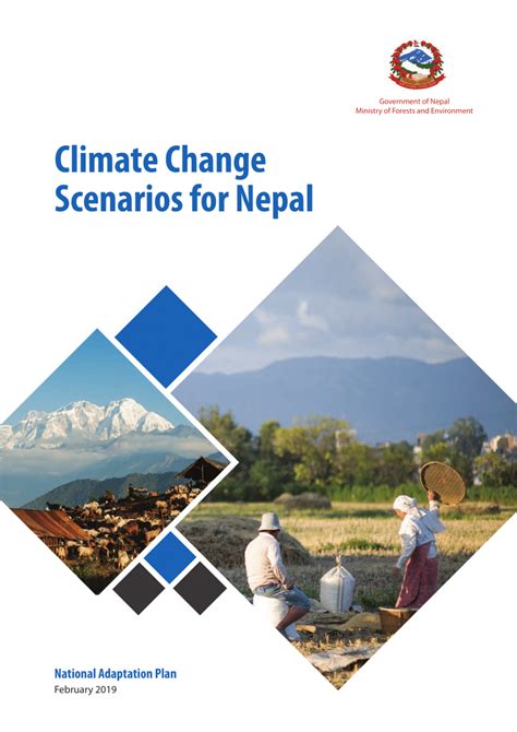 Pdf Climate Change Scenarios For Nepal National Adaptation Plan Nap