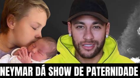 Neymar Compartilha Momento Especial Ao Dormir Os Filhos Youtube