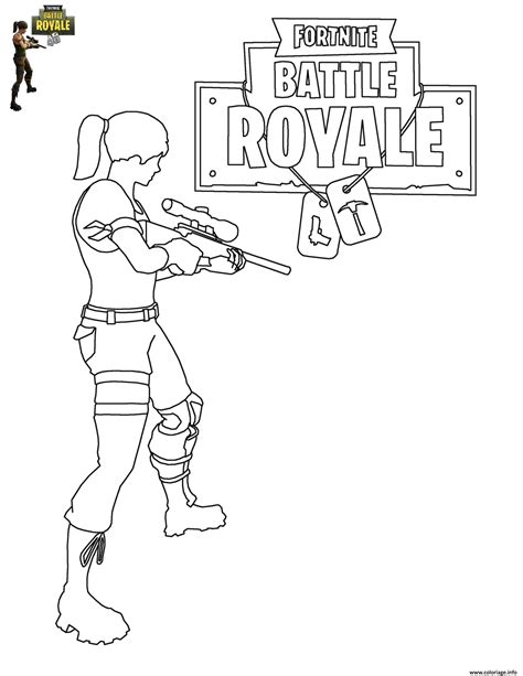 Coloriage Fortnite JeColorie