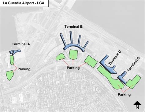 La Guardia Airport Map Lga Terminal Guide