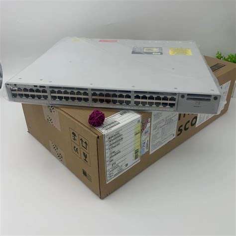 Original New Cisco 9300 Series 49 Ports Network Switch C9300 48uxm A