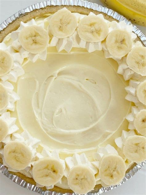 No Bake Banana Cream Pie With Graham Cracker Crust Artofit