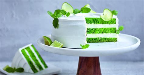 Tegral Satin Cream Cake Green Velvet Puratos