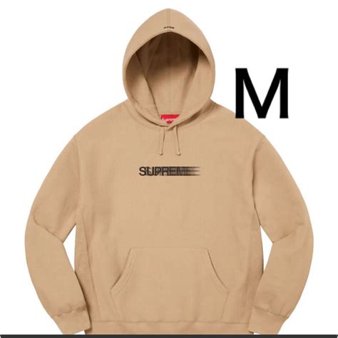 Supreme Motion Logo Hooded Sweatshirt Dark Tan の通販 By あらん｜シュプリームならラクマ