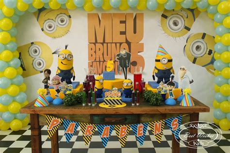 51 Ideias Para Festa Tema Minions Gemelares