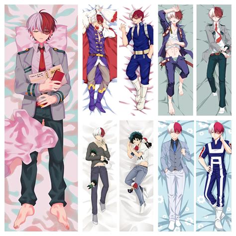 My Hero Academia Shoto Todoroki Dakimakura Anime Body Pillow Case Cover