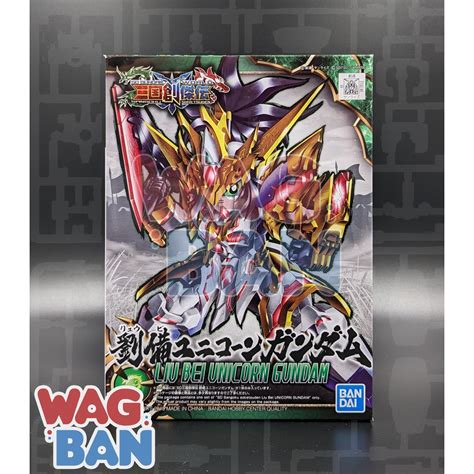 SD Sangoku Soketsuden Liu Bei Unicorn Gundam SD Gundam Shopee