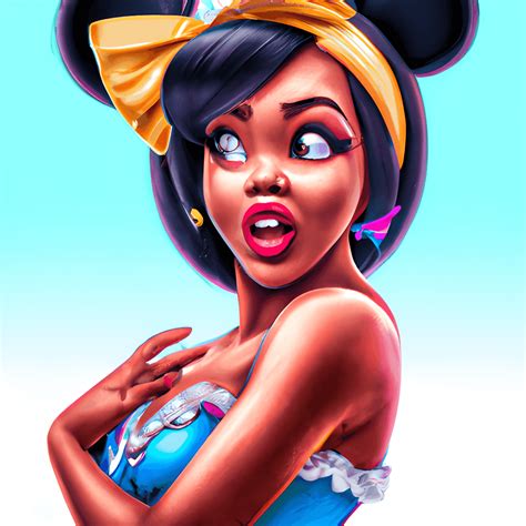 Disney Characters As Models