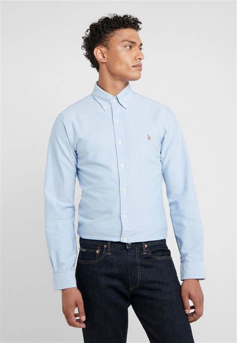 Polo Ralph Lauren Slim Fit Oxford Shirt Košeľa Blue Modrá Zalando Sk