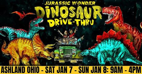 Dinosaur Drive Thru At The Ashland County Fair Grounds