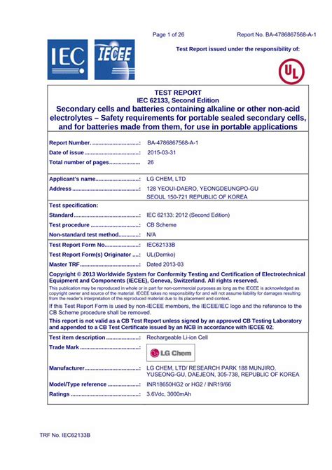 Pdf Iec Second Edition Secondary Cells And Batteries Iec