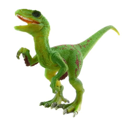 Starz Pvc Green Velociraptor Dinosaur Plastic Action Figures Jurassic