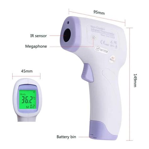 Medical Digital Infrared Thermometer Nex Inno Tech