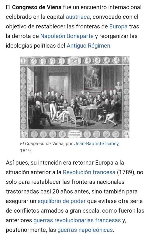 Cuál fue la decisión más importante que tomó el Congreso de Viena me