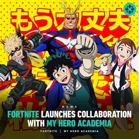 The Fortnite Collaboration With My Hero Academia Is Finally Here And