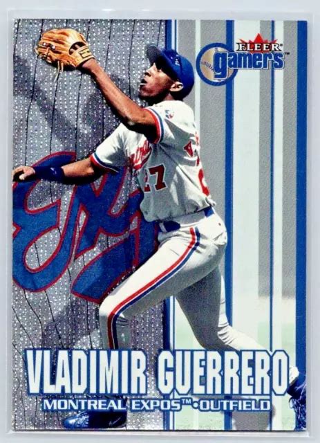 Carte De Baseball Fleer Gamers Montr Al Expos Vladimir