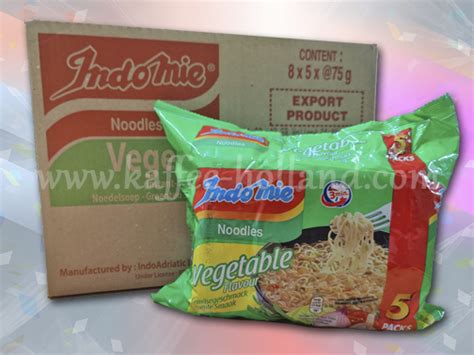 Indomie Instant Noodles Vegetable Flavour Kaffee Holland