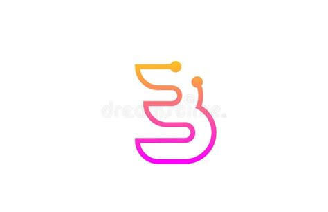 B Pink Alphabet Letter Icon Logo Design With Dot Creative Template For