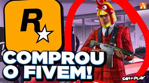 ATENÇÃ0 Rockstar COMPROU o FiveM e o GTA RP Saiba o que isso