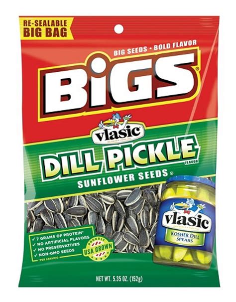 Bigs Dill Pickle Sunflower Seeds 4 Pack Shop Jadas