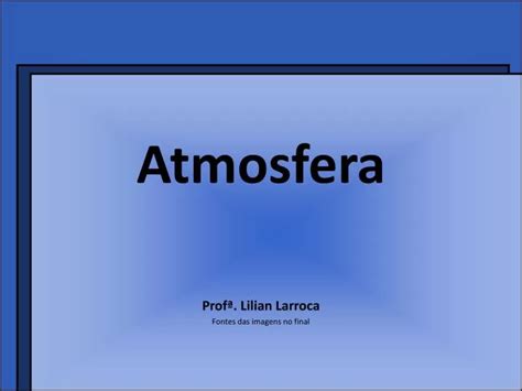 Ppt Atmosfera Powerpoint Presentation Free Download Id3183247