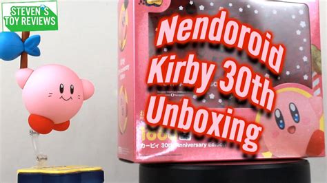 Nendoroid Th Anniversary Kirby Unboxing Youtube