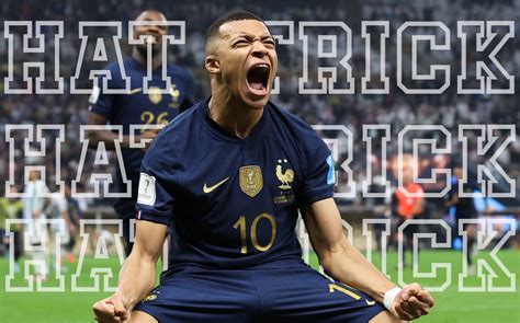 Mbappe Hat Trick Watch Mbappe Smash 56 Year Old Record Scores First World Cup Final Hat Trick