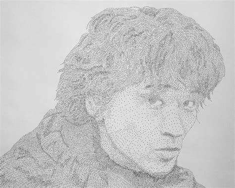 портрет Виктора Цоя Drawing by Владимир Мацкевич | Saatchi Art