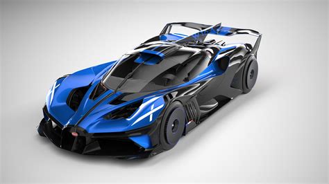 Bugatti Bolide Concept 2020 3D Modell TurboSquid 1692625