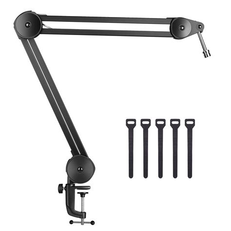 Buy Puroma Microphone Arm Stand Adjustable Suspension Boom Scissor Arm