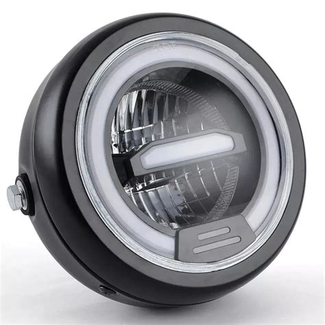 Мото фара универсальная светодиодная круглая Classic Led 2 на мотоцикл ...