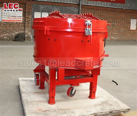 Refractory Pan Mixer 500kg Leadcrete Engineering Machinery