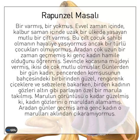 Rapunzel Masalı Oku Hikayesi