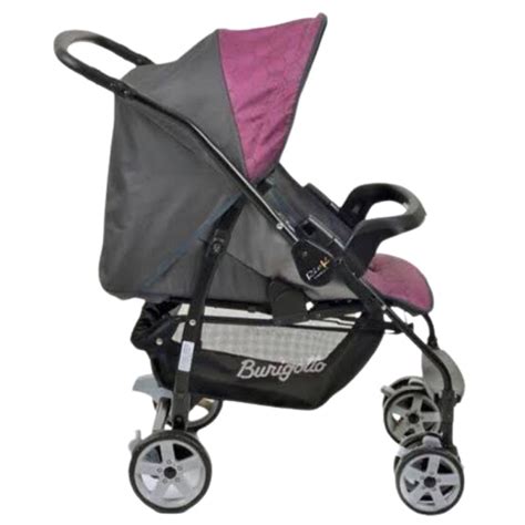 Carrinho De Bebê Travel System Burigotto Ecco Roxo Shopee Brasil