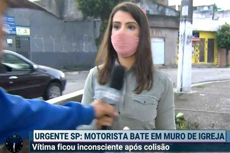 Homem Agride Jornalista Do Sbt Durante Reportagem Ao Vivo Ne Not Cias