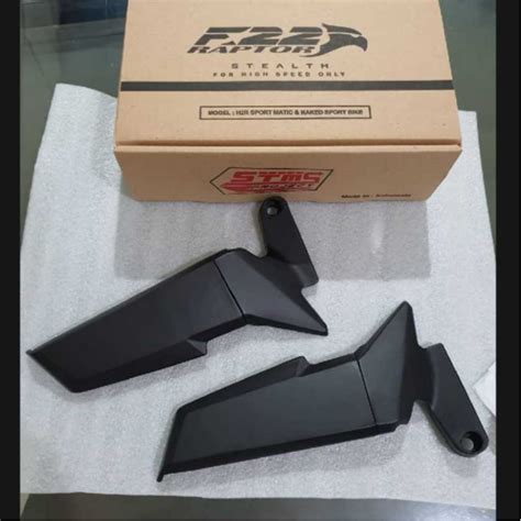 Jual Spion Winglet H R F Raptor Model H R For Matic Naked Sport Bike