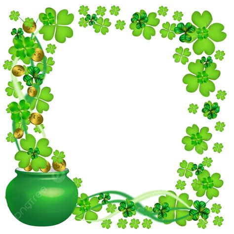 St Patricks Day Clipart Transparent Background St Patricks Day Frame