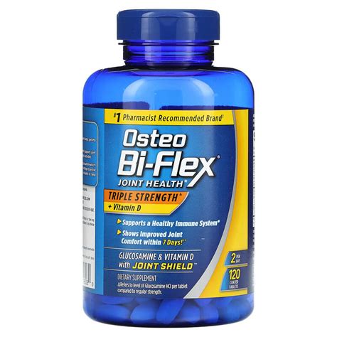 Osteo Bi Flex Joint Health Triple Strength Vitamin D 120 Coated Tablets