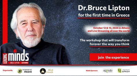 Bruce Lipton In Greece Bruce H Lipton PhD