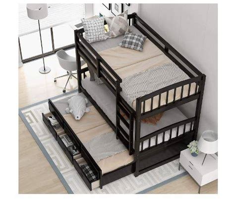 Triple Bunk Bed For Adults TheGrandly