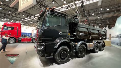 Man Tgs X Bb Ch Tipper Truck Interior And Exterior Iaa