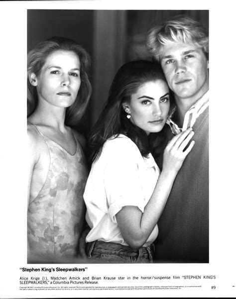 Alice Krige Sleepwalkers Madchen Amick Brian Krause Original Press