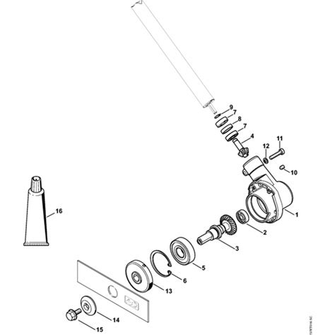 Gear Head Assembly For Stihl Fc Lawn Edger L S Engineers